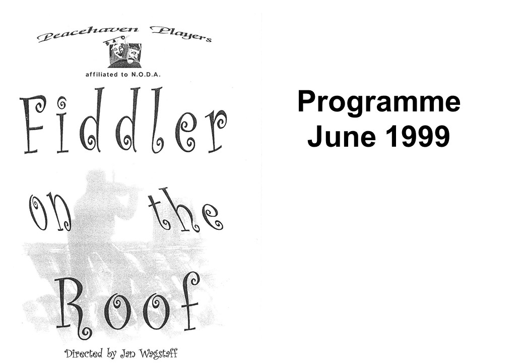 Fiddler on the Roof Programme